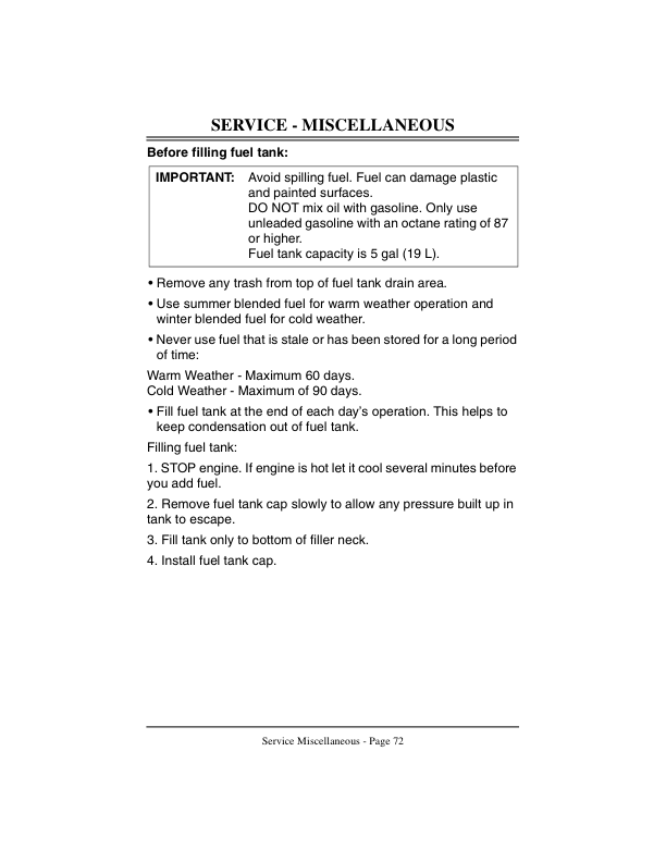 John Deere 38, 48, 54-In. Commercial Walk-Behind Mowers (010001-) Operator’s Manual (OMM114548) Workshop Guide