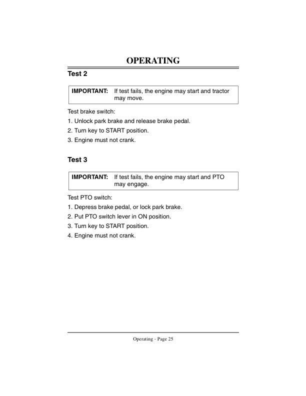 John Deere 455 Lawn & Garden Tractor Operator’s Manual (OMM117695) Workshop Guide