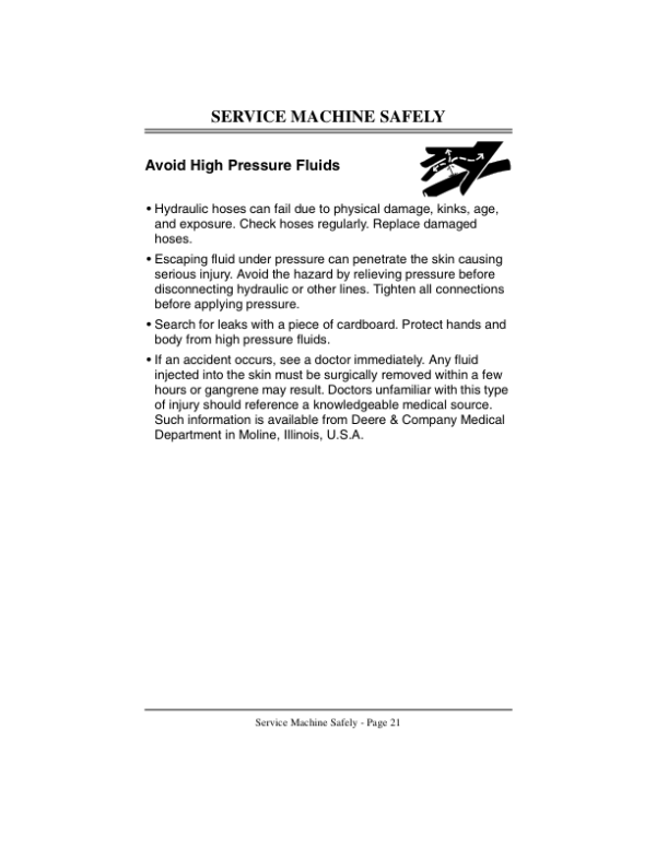 John Deere 47-, 59-In. Snowblower (010001-) Operator’s Manual (OMM123336) Workshop Guide