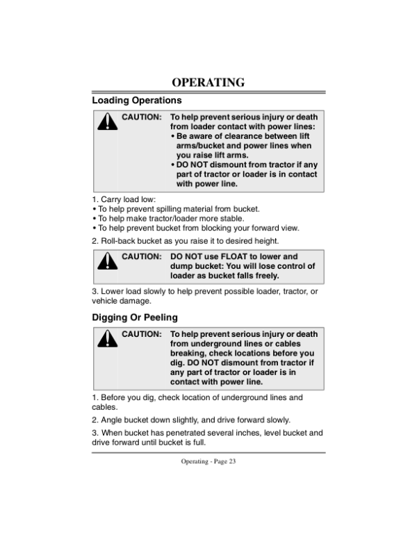 John Deere 60, 70 & 70A Loaders Operator’s Manual (OMM123631) Workshop Guide