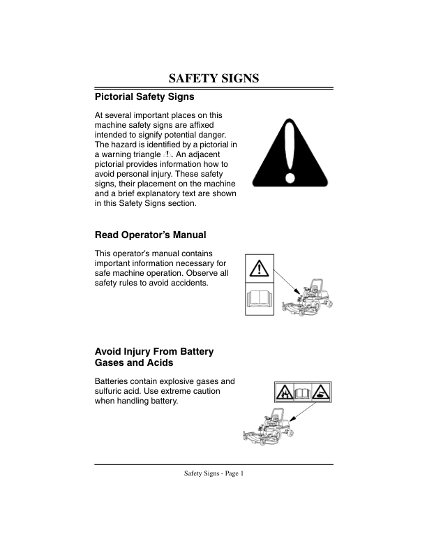 John Deere F925, 935 Front Mower (150001-) Operator’s Manual (OMM124510) Workshop Guide