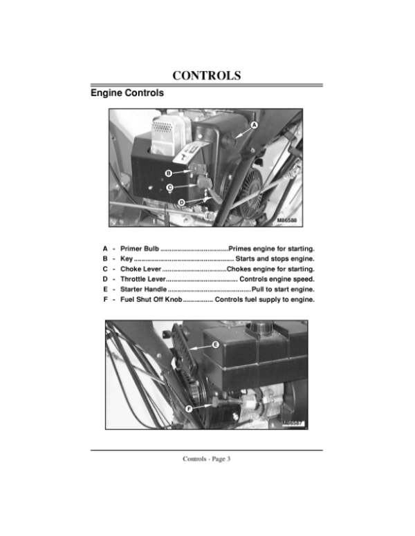 John Deere 1032D, 828D Walk-Behind Snowblower (160001-) Operator’s Manual (OMM126619) Workshop Guide