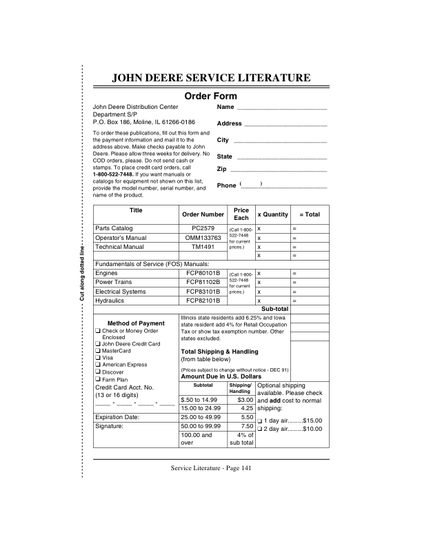 John Deere GX85 & SX85 Riding Mowers Operator’s Manual (OMM133763) Workshop Guide