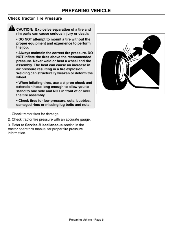 John Deere Rotary Broom for 4200, 4300, & 4400 Compact Utility Tractors Model 26 Operator’s Manual (OMM137552) Workshop Guide