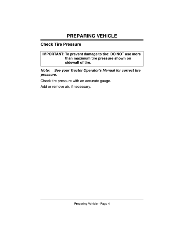 John Deere 48-Inch Front Blade (050001-) Operator’s Manual (OMM139130) Workshop Guide