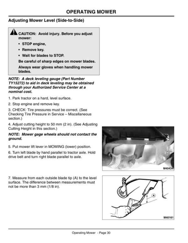 John Deere S2048 Scotts Yard Tractor (020001-) Operator’s Manual (OMM141709) Workshop Guide