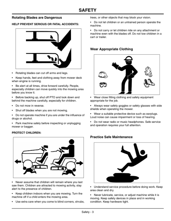 John Deere 48C Mower Deck Operator’s Manual (OMM142638) Workshop Guide