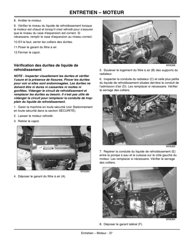 John Deere GX355 Lawn & Garden Tractors Operator’s Manual (OMM145732) Workshop Guide