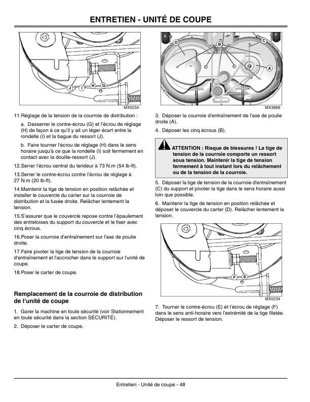 John Deere LX280, LX289 Lawn Tractors Operator’s Manual (OMM149902) Workshop Guide