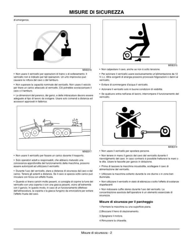 John Deere Multi-Mount Winch Operator’s Manual (OMM152551) Workshop Guide