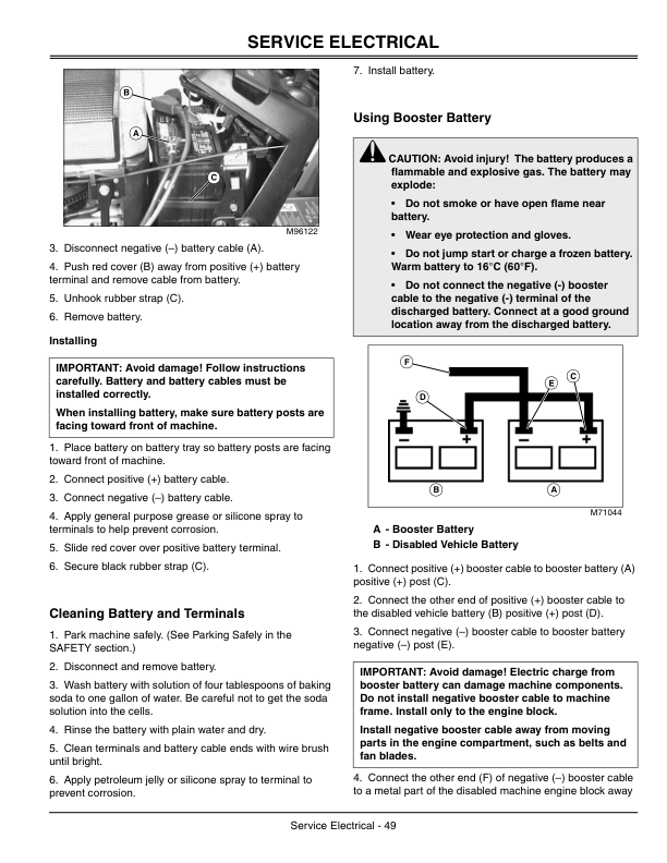 John Deere GX355 Lawn & Garden Tractor Operator’s Manual (OMM152807) Workshop Guide
