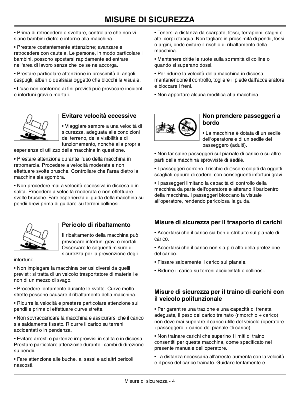 John Deere CS & CX Gator Utility Vehicle Operator’s Manual (OMM154311) Workshop Guide