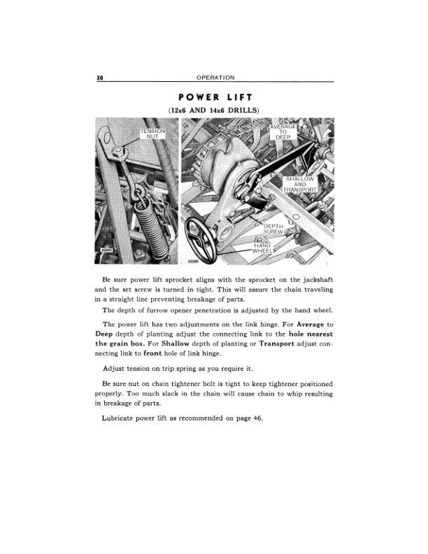 John Deere PD, PD-L Press Grain Drill Operator’s Manual (OMM15558) Workshop Guide