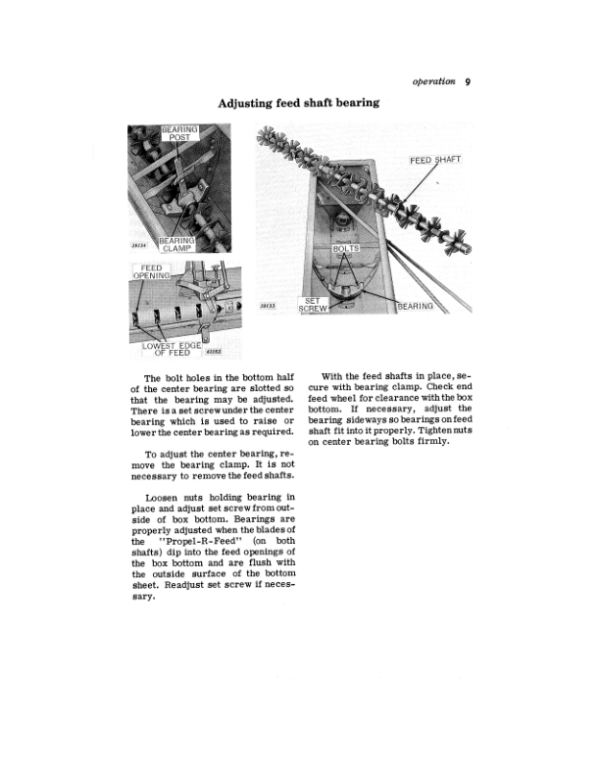 John Deere LF Series Fertilizer Distributor – LF8, LF-10, LF-12 Operator’s Manual (OMM15564) Workshop Guide