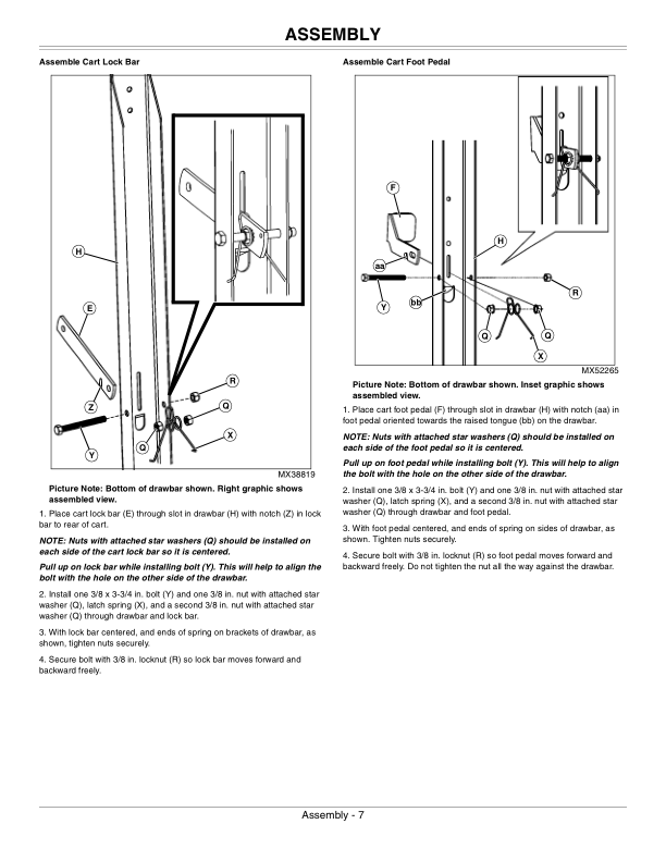 John Deere 17P Cart Operator’s Manual (OMM156786) Workshop Guide