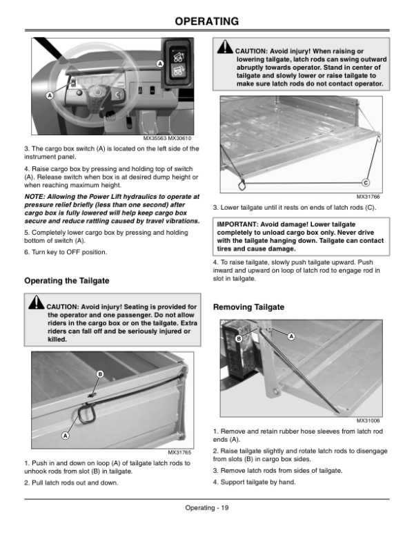 John Deere HPX 4×4 Gator Utility Vehicle Gas North America (060001-090000) Operator’s Manual (OMM157849) Workshop Guide