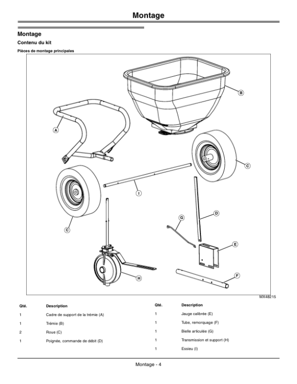 John Deere LPBS36JD Broadcast Spreader Operator’s Manual (OMM158881) Workshop Guide