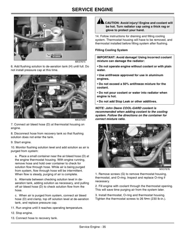 John Deere TH 6X4 Gator Utility Vehicle (Diesel) Export Edition (050001-070000) Operator’s Manual (OMM161539) Workshop Guide