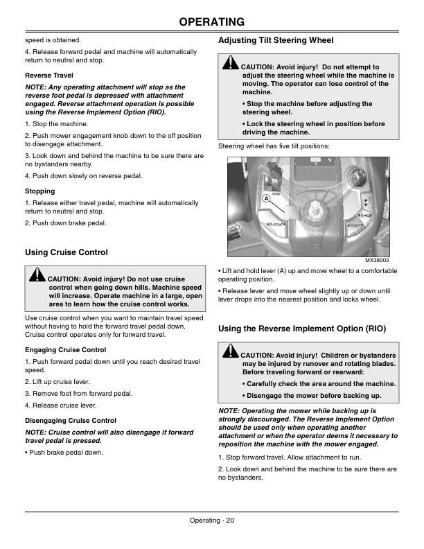 John Deere Select Series??X?00 Multi-Terrain Series Tractors Operator’s Manual (OMM161610) Workshop Guide