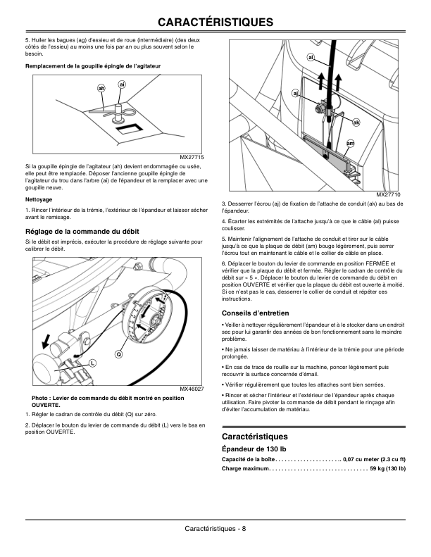 John Deere LP22756 Spreader Operator’s Manual (OMM162590) Workshop Guide