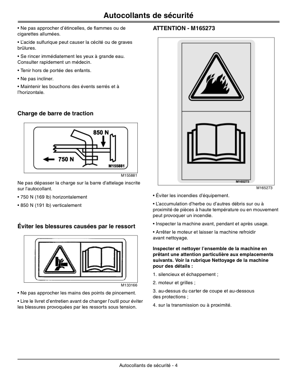 John Deere Select Series X300 Tractors X300, X304, X310, X320(EX) Operator’s Manual (OMM167792) Workshop Guide