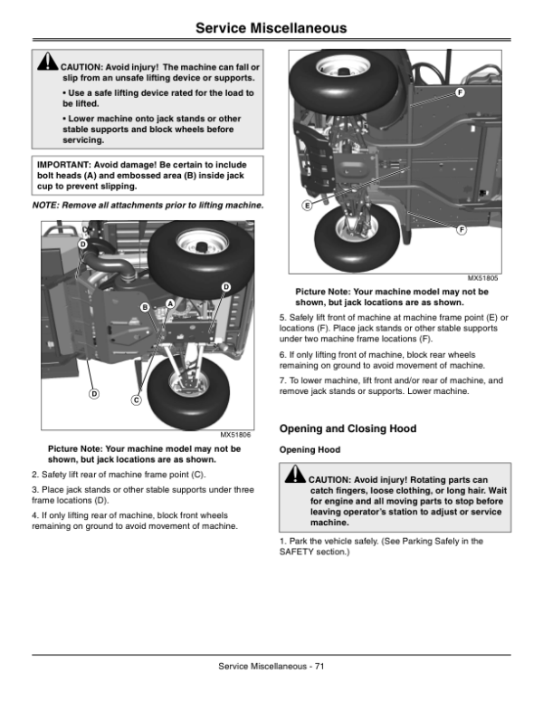 John Deere 625i XUV Gator North America (060001-080000) Operator’s Manual (OMM168318) Workshop Guide