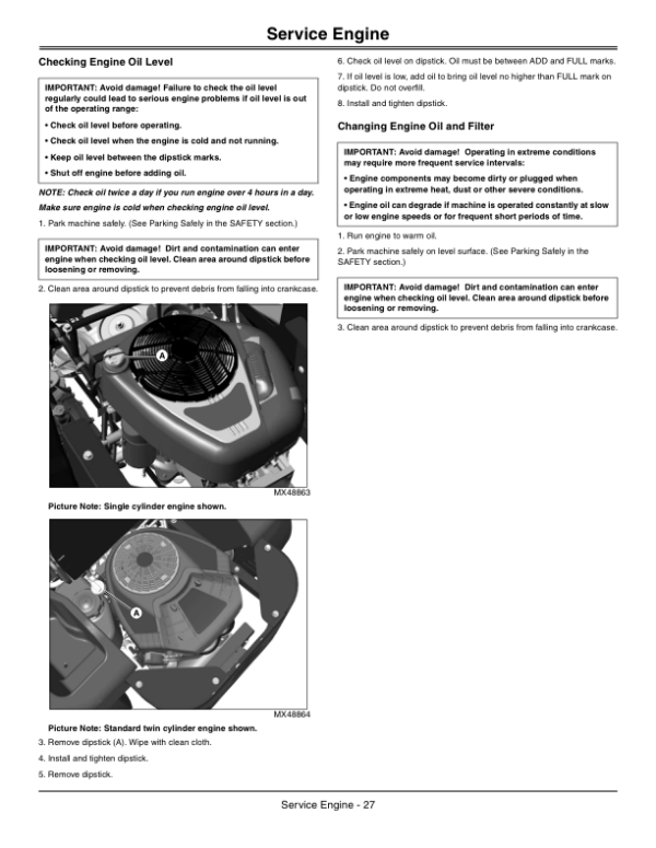 John Deere EZtrak (EX) Operator’s Manual (OMM168435) Workshop Guide