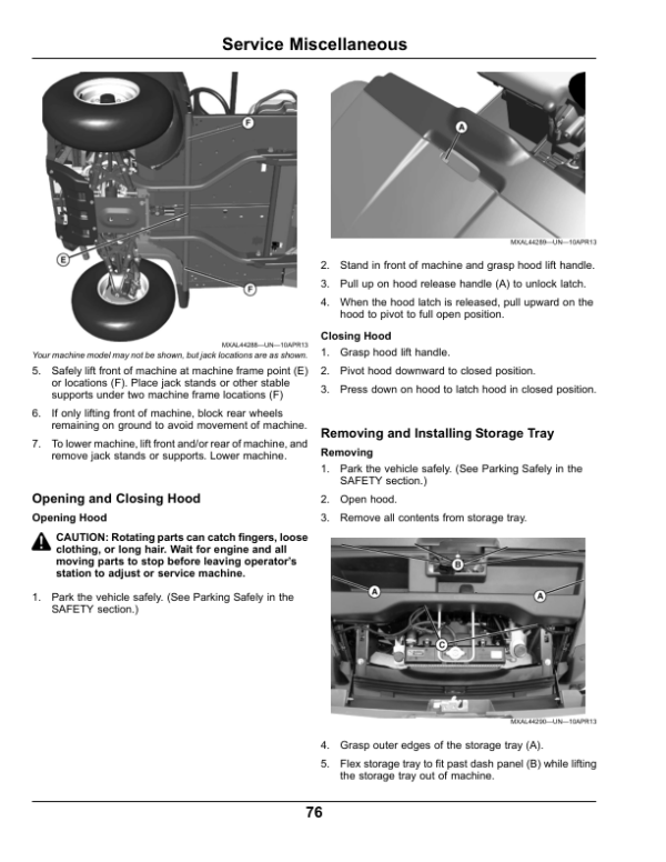 John Deere 625i XUV Gator North America (080001-100000) Operator’s Manual (OMM171349) Workshop Guide