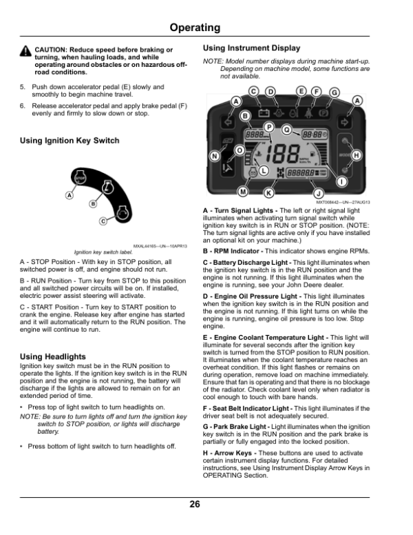 John Deere 855D XUV Gator Export Edition (080001- ) Operator’s Manual (OMM171372) Workshop Guide