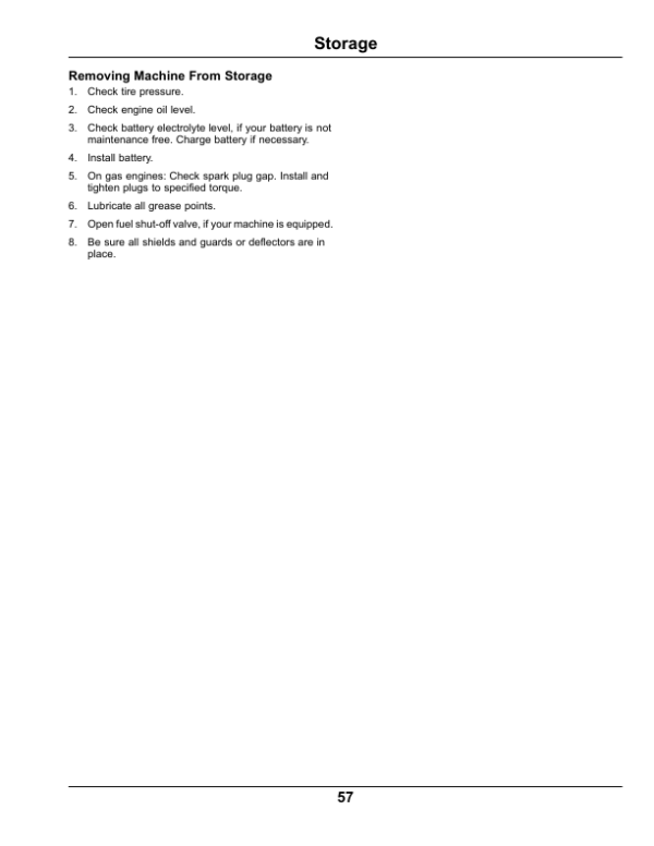 John Deere TS Gator Utility Vehicle North America (110001- ) Operator’s Manual (OMM176126) Workshop Guide