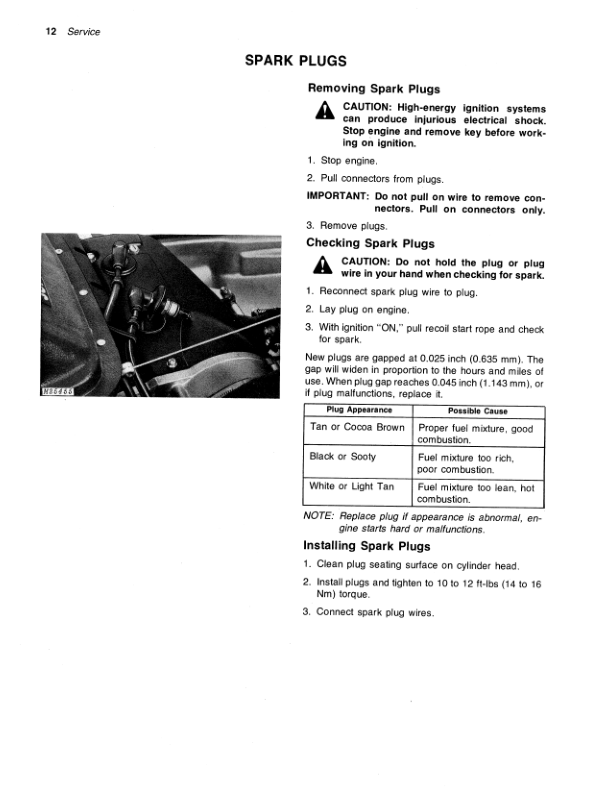 John Deere 440 Sportfire Snowmobiles (155001-190000) Operator’s Manual (OMM68925) Workshop Guide