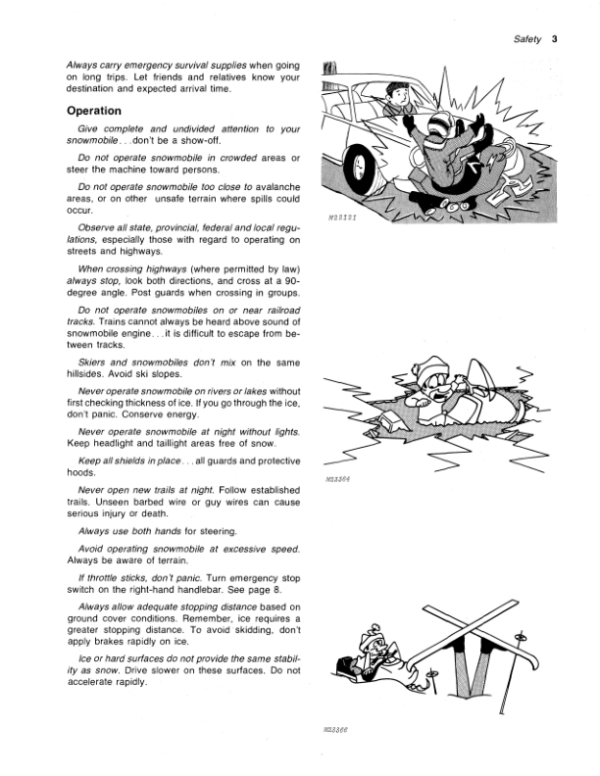 John Deere Spitfire Snowmobiles (190000- ) Operator’s Manual (OMM69088) Workshop Guide