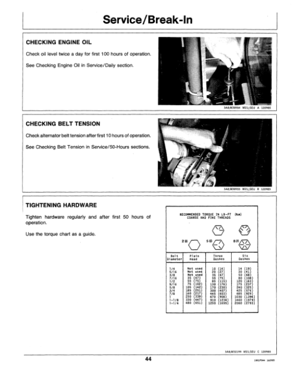 John Deere 570 Skid Steers Operator’s Manuals (OMM70000) Workshop Guide