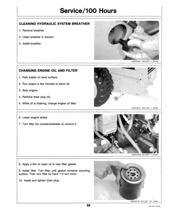 John Deere 675 Skid Steers Operator’s Manuals (OMM71795) Workshop Guide