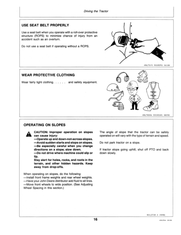 John Deere 756, 856 Turf Mower Traction Unit (-475000) Operator’s Manual (OMM72247) Workshop Guide