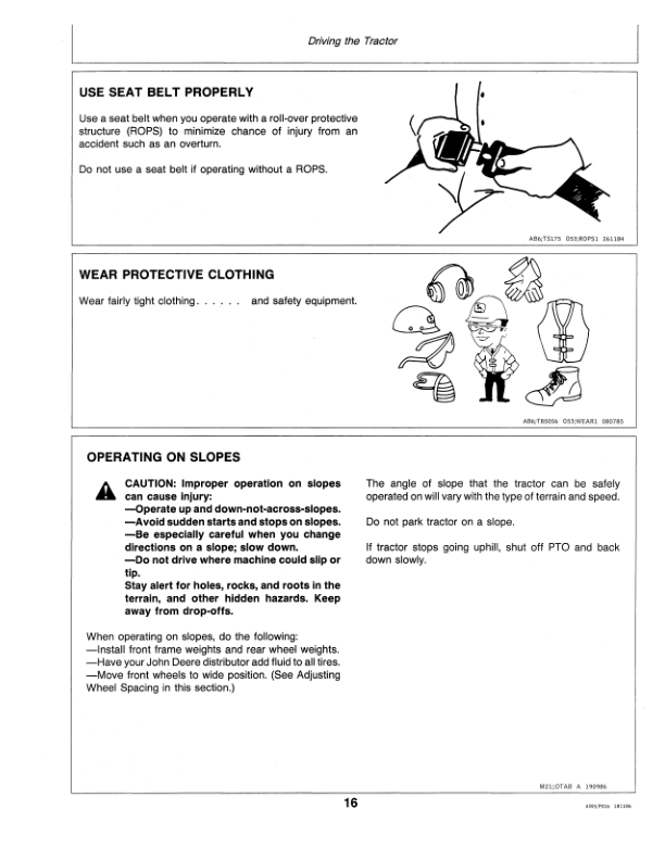 John Deere 756, 856 Turf Mower Traction Unit (-475000) Operator’s Manual (OMM72247) Workshop Guide