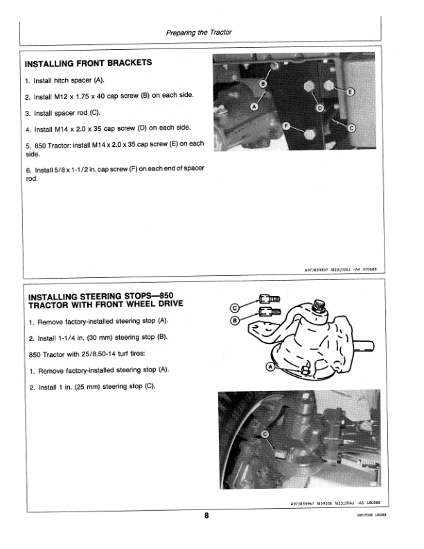John Deere 172 Rotary Mower (525001-) Operator’s Manual (OMM75865) Workshop Guide