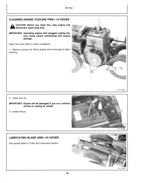 John Deere No. 3 Edger (110001-) Operator’s Manual (OMM77271) Workshop Guide