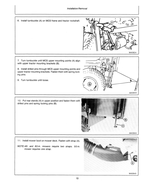 John Deere Tilt Dump Material Collection System Operator’s Manual (OMM77689) Workshop Guide
