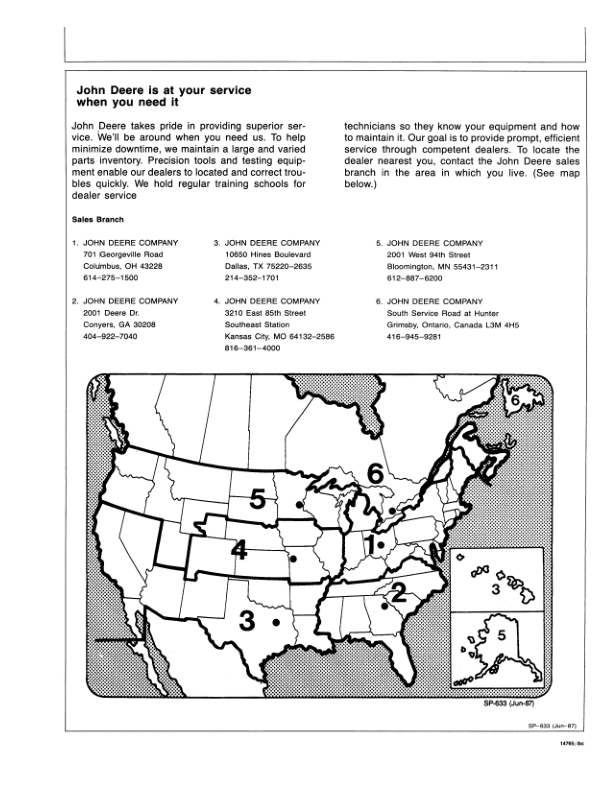 John Deere 24, 170 Skid Steers Operator’s Manuals (OMM77700) Workshop Guide