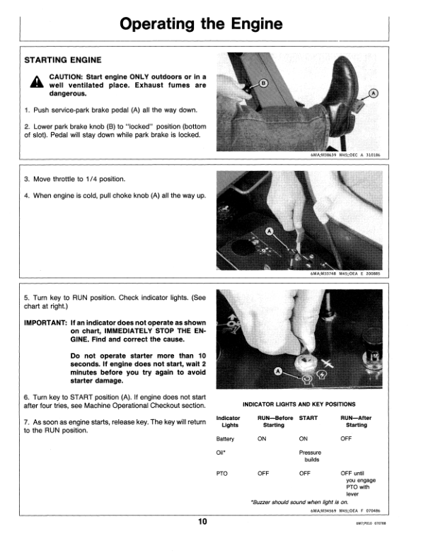 John Deere F910, F930 Front Mowers Operator’s Manual (OMM79594) Workshop Guide