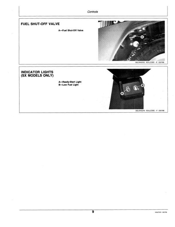 John Deere RX63, RX73, RX75, RX95, SX75, SX95 Riding Mowers (420001-) Operator’s Manual (OMM79597) Workshop Guide