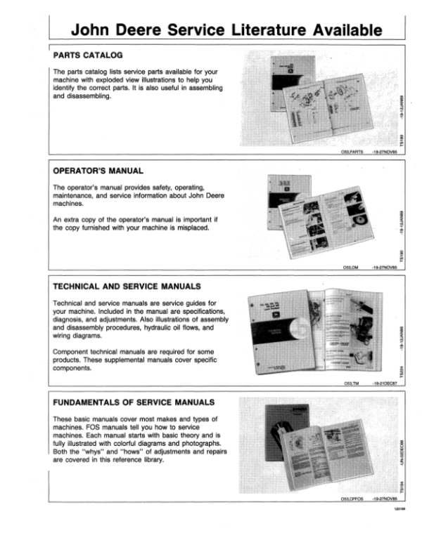 John Deere 430 Lawn & Garden Tractor (475001-) Operator’s Manual (OMM79600) Workshop Guide
