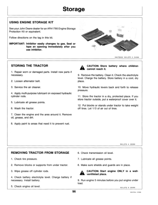 John Deere 670, 770 Compact Utility Tractors Operator’s Manual (OMM79606) Workshop Guide