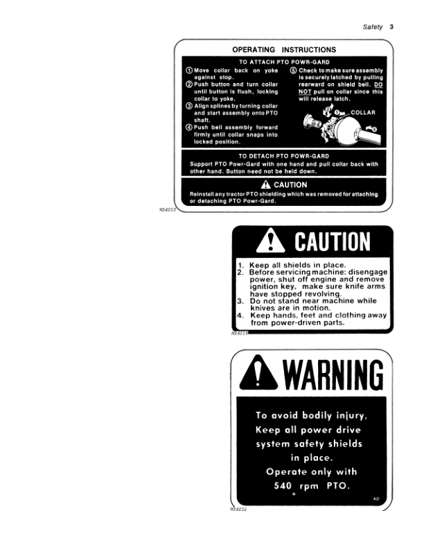 John Deere 40 Rotary Tiller ( – 450550) Operator’s Manual (OMM81030) Workshop Guide