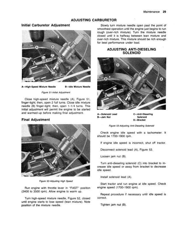 John Deere 400 Hydrostatic Tractor Operator’s Manual (OMM81381) Workshop Guide