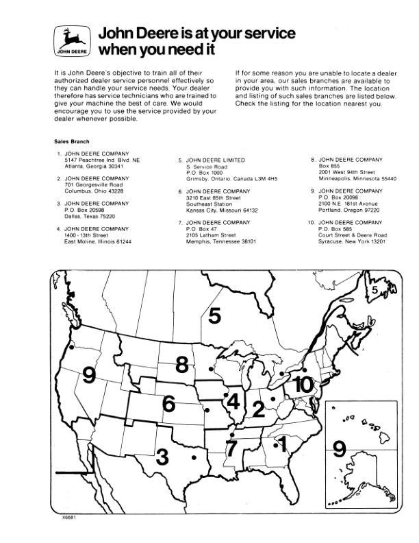 John Deere 65 Riding Mower (080001-) Operator’s Manual (OMM81910) Workshop Guide