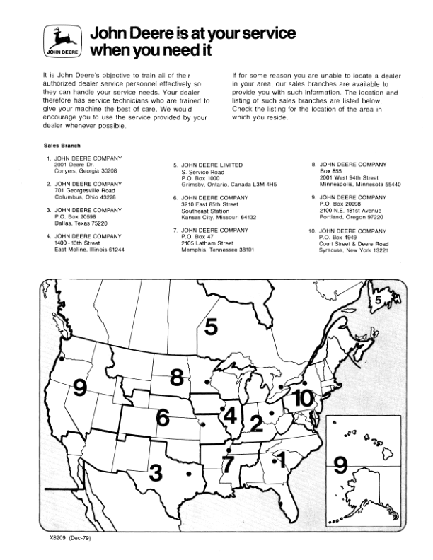 John Deere 210, 212, 214 & 216 Lawn & Garden Tractors Operator’s Manual (OMM83194) Workshop Guide