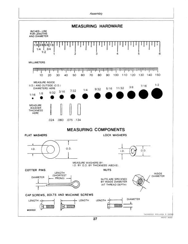 John Deere 46-In. Snowthrower for 420 Tractor Operator’s Manual (OMM85399) Workshop Guide