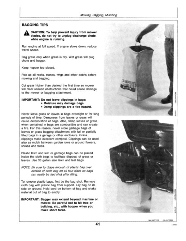 John Deere GX70 & GX75 Riding Mowers Operator’s Manual (OMM95318) Workshop Guide